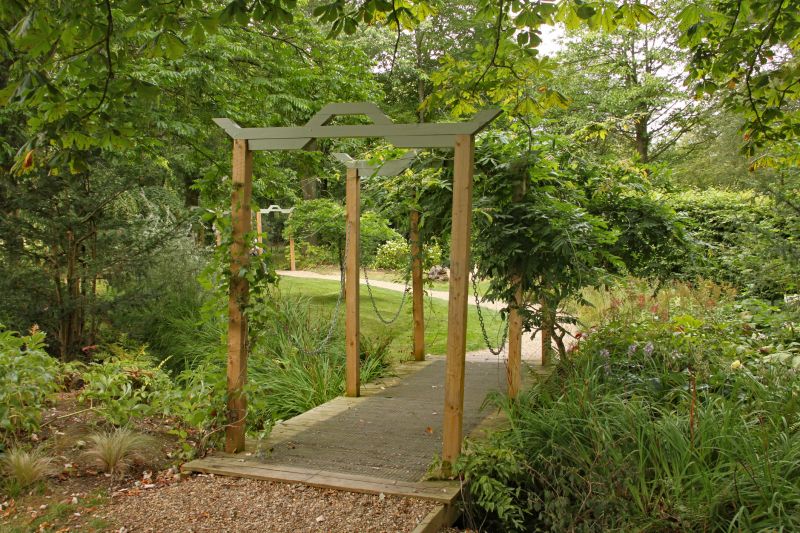 Arched Arbor Installation in Conroe, TX